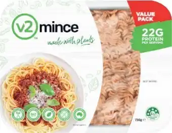 Coles V2 Plant Based Mince 750g offer