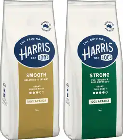 IGA Harris Roast Coffee Beans Selected Varieties offer