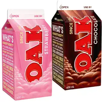 IGA Oak Flavored Milk Selected Varieties offer
