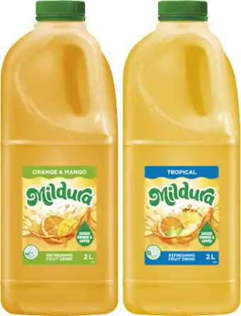 IGA Mildura Fruit Drink Selected Varieties offer