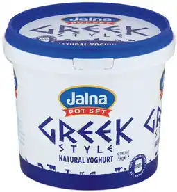 IGA Jalna Yoghurt Greek Style offer