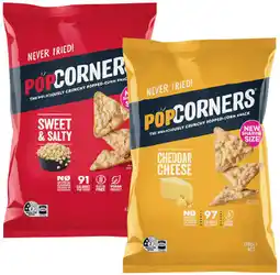 IGA Simply Chip Salt & Pepper 120g or PopCorners 130g Selected Varieties offer