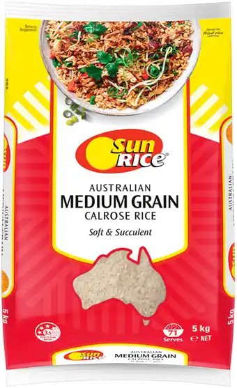 IGA Sunrice Medium Grain Rice offer