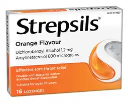 IGA Strepsils Orange Lozenges** Selected Varieties offer