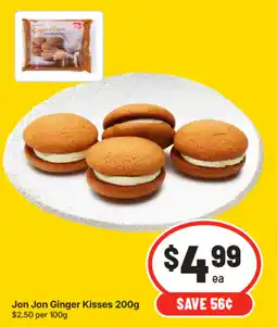 IGA Jon Jon Ginger Kisses offer