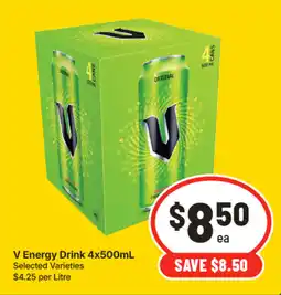 IGA V Energy Drink offer