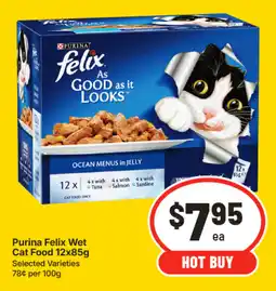 IGA Purina Felix Wet Cat Food offer