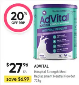 healthylife Advital offer