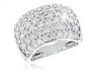 Grahams Jewellers 4.00ct Diamond Iconic Dress Ring in 18ct White Gold offer