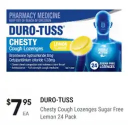 healthylife Duro-tuss chesty cough lozenges offer