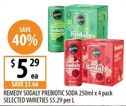Supabarn Remedy Sodaly Prebiotic Soda offer