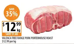 Supabarn Valanca Free Range Pork Porterhouse Roast offer