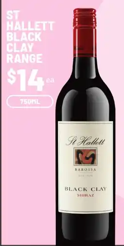 IGA St Hallett Black Clay Shiraz offer
