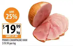 Supabarn Primo Champagne Ham offer