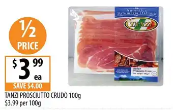 Supabarn Tanzi Prosciutto Crudo offer