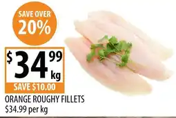Supabarn Orange Roughy Fillets offer