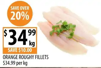 Supabarn Orange Roughy Fillets offer