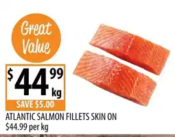 Supabarn Atlantic Salmon Fillets Skin On offer