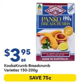 Ritchies KookaKrumb Breadcrumb Varieties offer