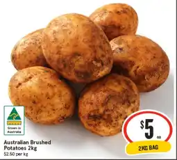 IGA Australian Brushed Potatoes offer