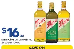 Ritchies Moro Olive Oil Varieties offer