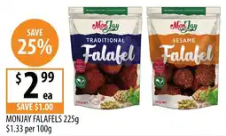 Supabarn Monjay Falafels offer