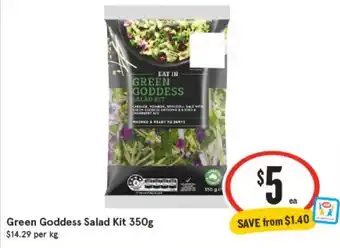 IGA Green Goddess Salad Kit offer