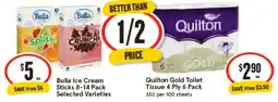 IGA Bulla Ice Cream Sticks offer