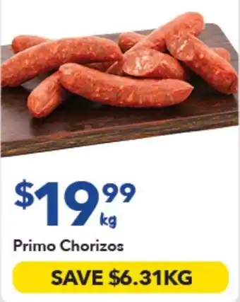 Ritchies Primo Chorizos offer