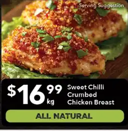 Ritchies Sweet Chilli Crumbed Chicken Breast offer