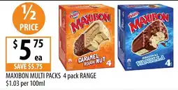 Supabarn Peters Maxibon offer