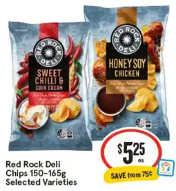 IGA Red Rock Deli Chips Selected Varieties offer