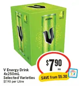 IGA V Energy Drink offer