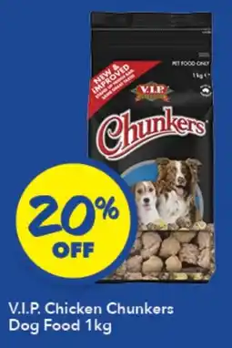 Ritchies V.i.p. chicken chunkers dog food offer