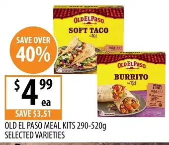 Supabarn Old El Paso Meal Kits offer