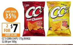 Supabarn CC'S CORN CHIPS offer