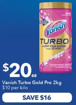 Ritchies Vanish Turbo Gold Pro offer