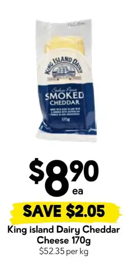 Drakes King island Dairy Cheddar Cheese offer