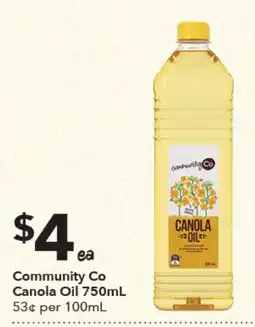 Ritchies Community Co Canola Oil offer