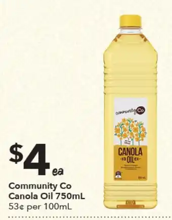 Ritchies Community Co Canola Oil offer