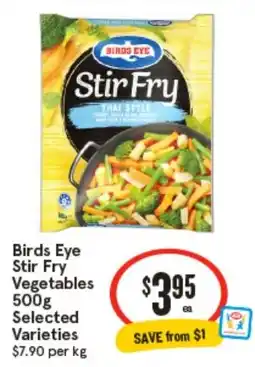 IGA Birds Eye Stir Fry Vegetables offer