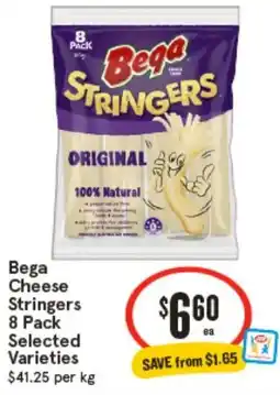 IGA Bega Cheese Stringers offer