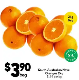 Drakes South Australian Navel Oranges offer