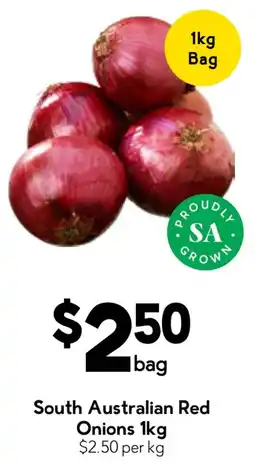 Drakes South Australian Red Onions offer