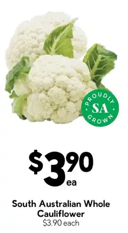 Drakes South Australian Whole Cauliflower offer