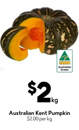 Drakes Australian Kent Pumpkin offer