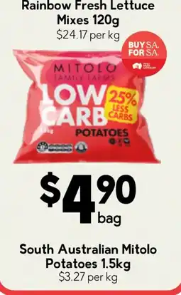 Drakes Mitolo Low Carb Potatoes offer