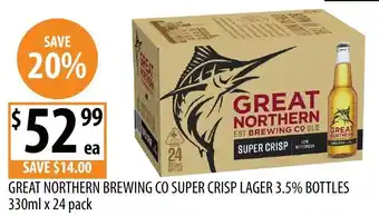 Great Northern Brewing Co Super Crisp Lager