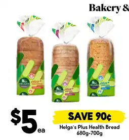 Drakes Helga's Plus Health Bread offer