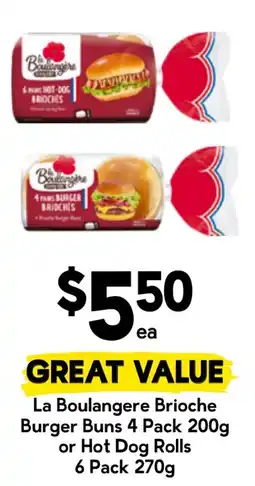 Drakes La Boulangerie Brioche Burger Buns offer